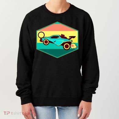 Retro Octane Rocket Soccer Vintage Women's Sweatshirt