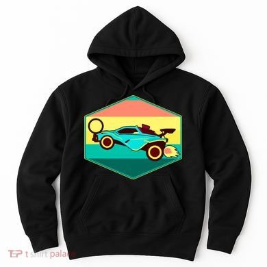 Retro Octane Rocket Soccer Vintage Hoodie