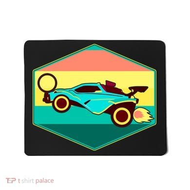 Retro Octane Rocket Soccer Vintage Mousepad