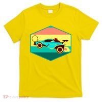 Retro Octane Rocket Soccer Vintage T-Shirt thumb 0