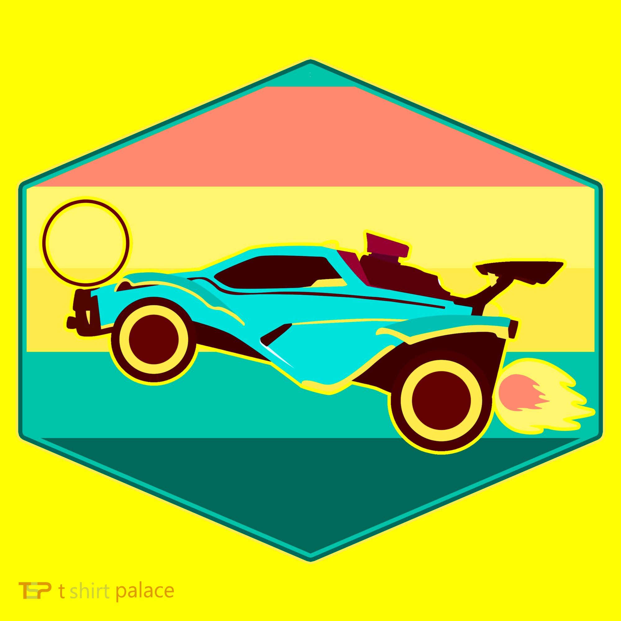Retro Octane Rocket Soccer Vintage T-Shirt