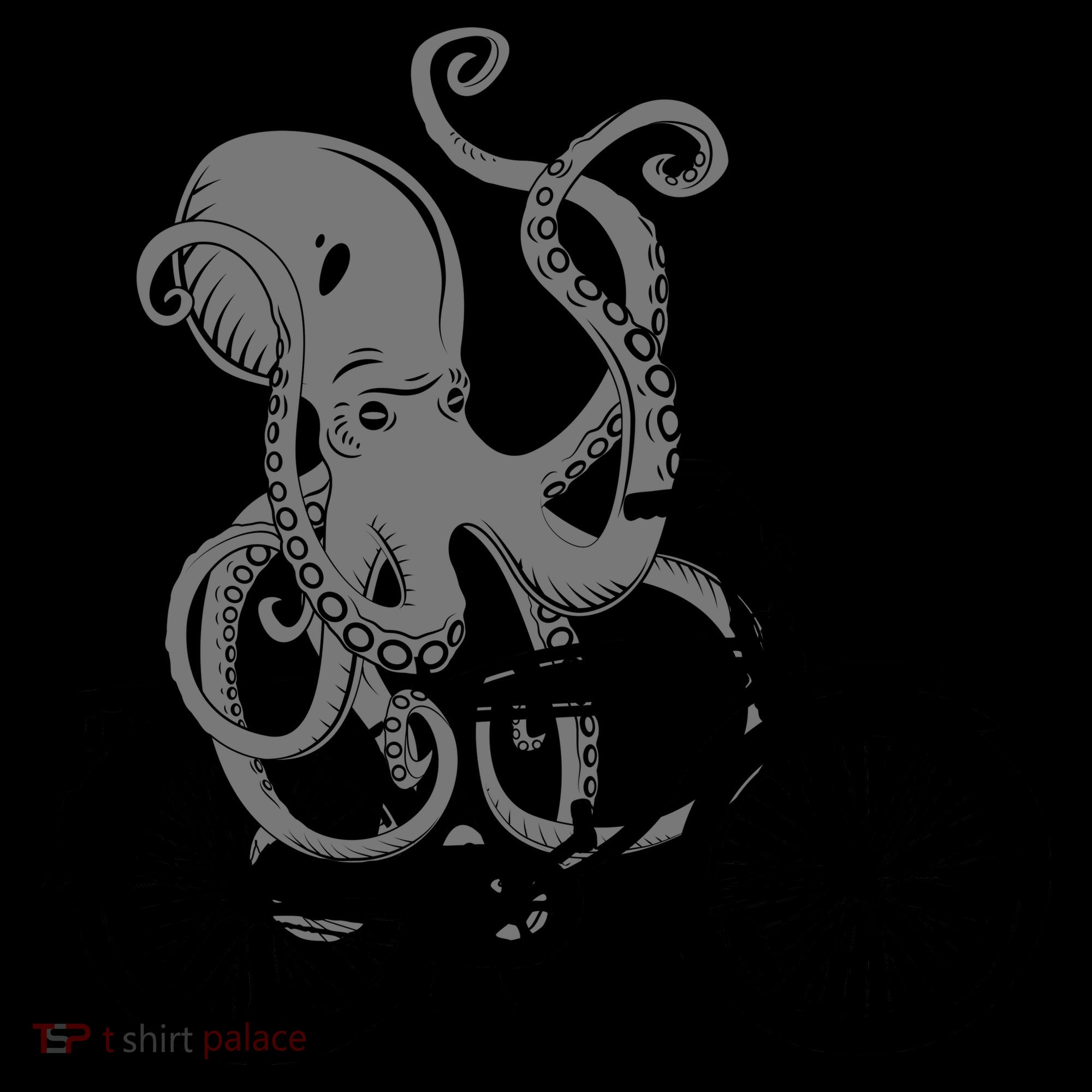 Retro Octopus Bike Coffee Mug