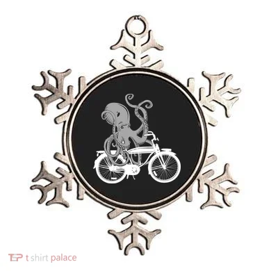 Retro Octopus Bike Ornament