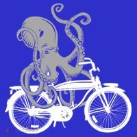 Retro Octopus Bike Hoodie thumb 7