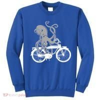 Retro Octopus Bike Sweatshirt thumb 0