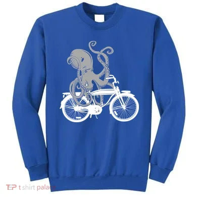 Retro Octopus Bike Sweatshirt
