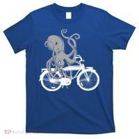 Retro Octopus Bike T-Shirt thumb 0