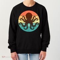 Retro Octopus Kraken  Women's Sweatshirt thumb 0