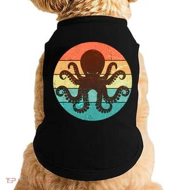 Retro Octopus Kraken  Doggie Tank