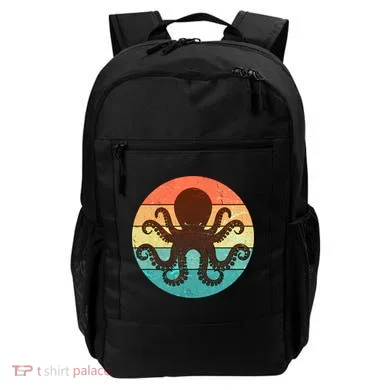 Retro Octopus Kraken  Backpack