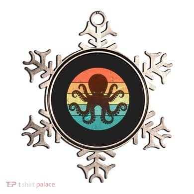 Retro Octopus Kraken  Ornament