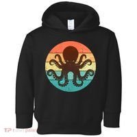 Retro Octopus Kraken  Toddler Hoodie thumb 0