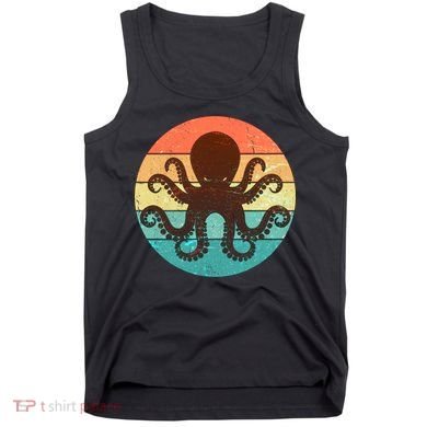 Retro Octopus Kraken  Tank Top