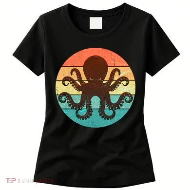 Retro Octopus Kraken  Women's T-Shirt