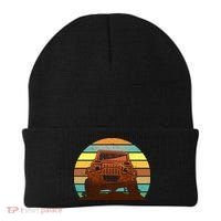 Retro Off Road Truck 4x4 Sunset Beanie thumb 0