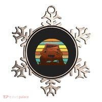 Retro Off Road Truck 4x4 Sunset Ornament thumb 0