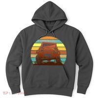 Retro Off Road Truck 4x4 Sunset Hoodie thumb 0