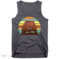 Retro Off Road Truck 4x4 Sunset Tank Top thumb 0