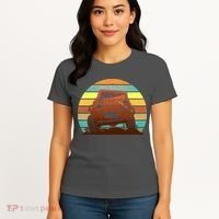Retro Off Road Truck 4x4 Sunset Women's T-Shirt thumb 4