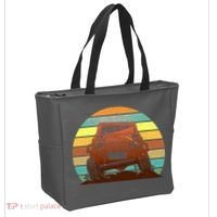 Retro Off Road Truck 4x4 Sunset Tote Bag thumb 2