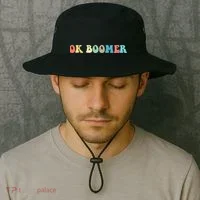 Retro Ok Boomer Bucket Hat thumb 2