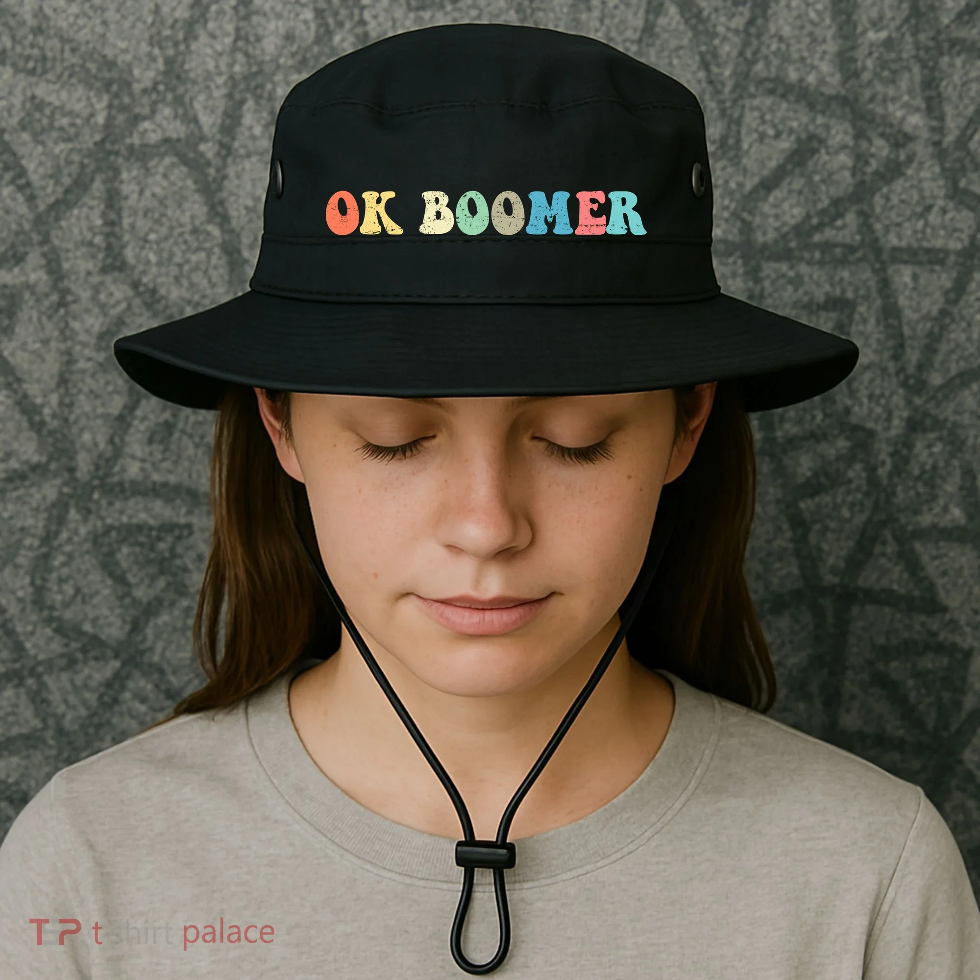 Retro Ok Boomer Bucket Hat