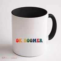 Retro Ok Boomer Coffee Mug thumb 1