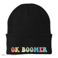 Retro Ok Boomer Beanie thumb 0
