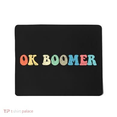 Retro Ok Boomer Mousepad