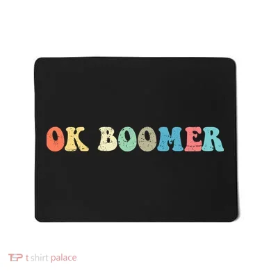 Retro Ok Boomer Mousepad