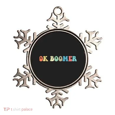 Retro Ok Boomer Ornament
