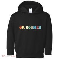 Retro Ok Boomer Toddler Hoodie thumb 0