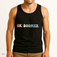 Retro Ok Boomer Tank Top thumb 3