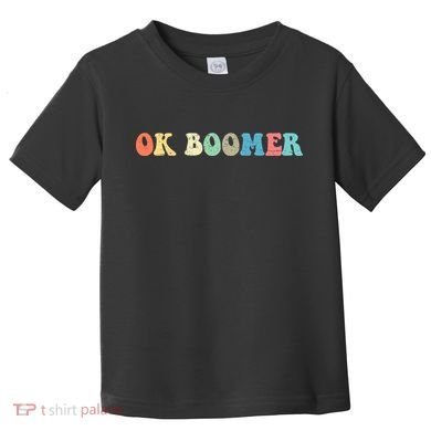 Retro Ok Boomer Toddler T-Shirt