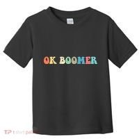 Retro Ok Boomer Toddler T-Shirt thumb 0