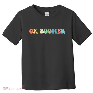 Retro Ok Boomer Toddler T-Shirt