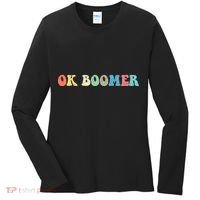 Retro Ok Boomer Women's Long Sleeve Shirt thumb 0