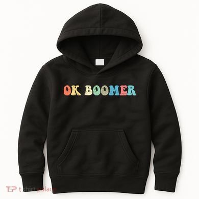 Retro Ok Boomer Kids Hoodie