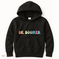 Retro Ok Boomer Kids Hoodie thumb 0