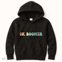 Retro Ok Boomer Kids Hoodie thumb 0