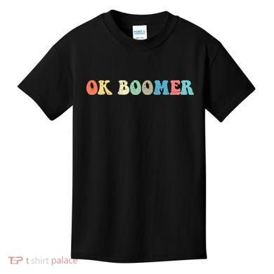 Retro Ok Boomer Kids T-Shirt