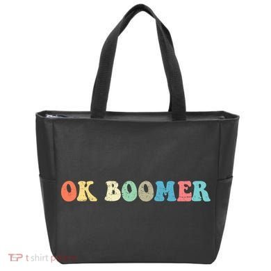 Retro Ok Boomer Tote Bag