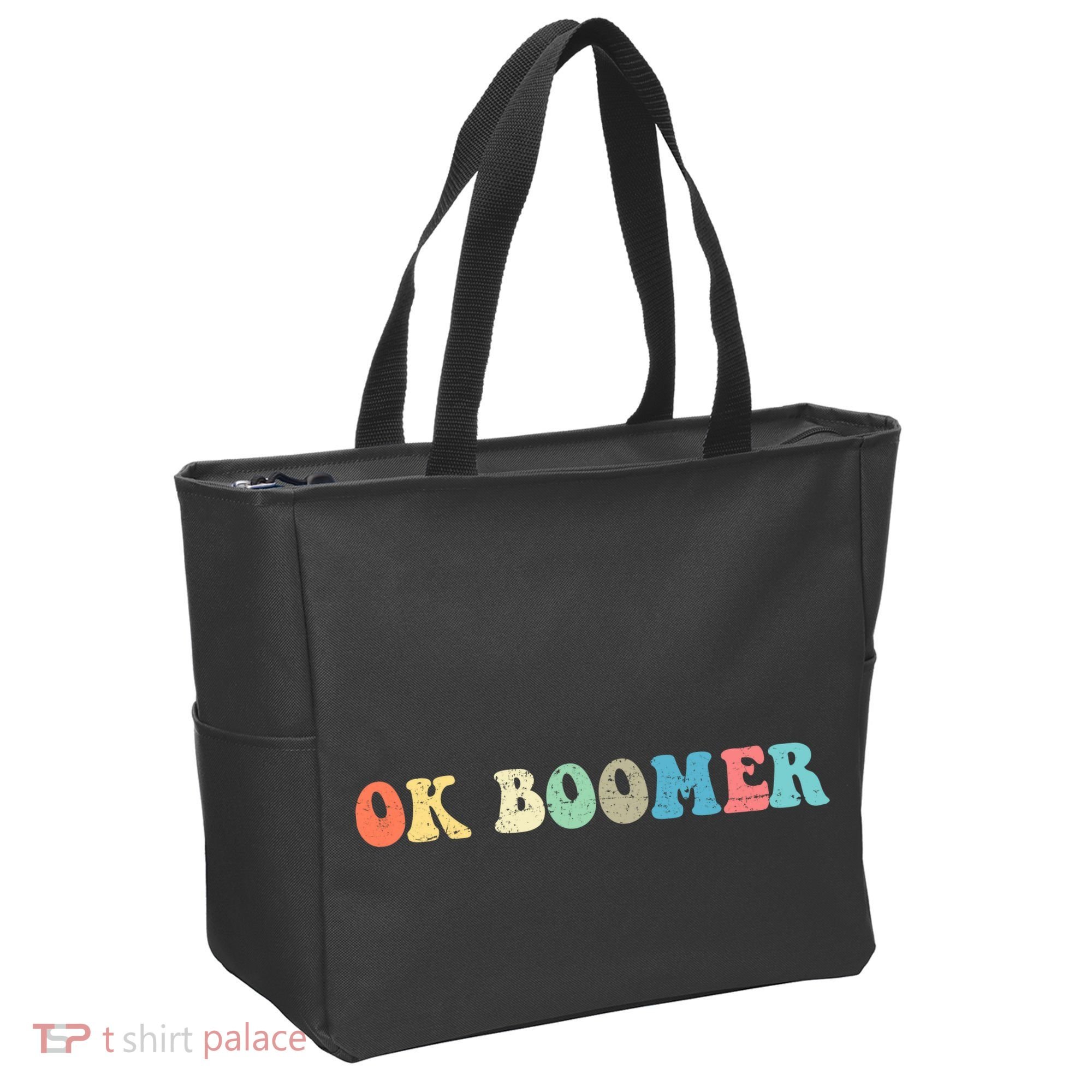 Retro Ok Boomer Tote Bag
