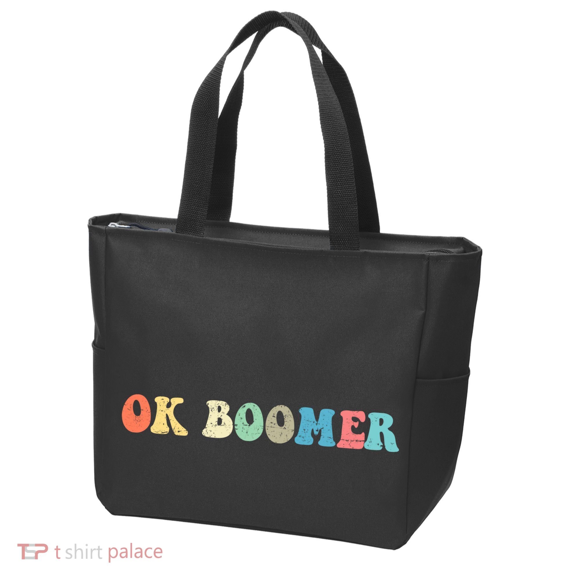 Retro Ok Boomer Tote Bag