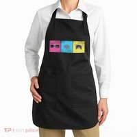 Retro Old School Gamer Apron thumb 2