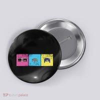 Retro Old School Gamer Button thumb 0