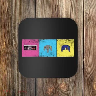 Retro Old School Gamer Coaster