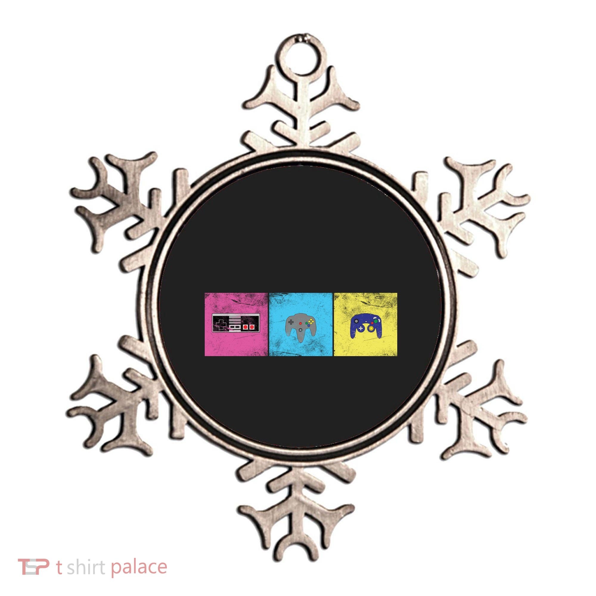 Retro Old School Gamer Ornament