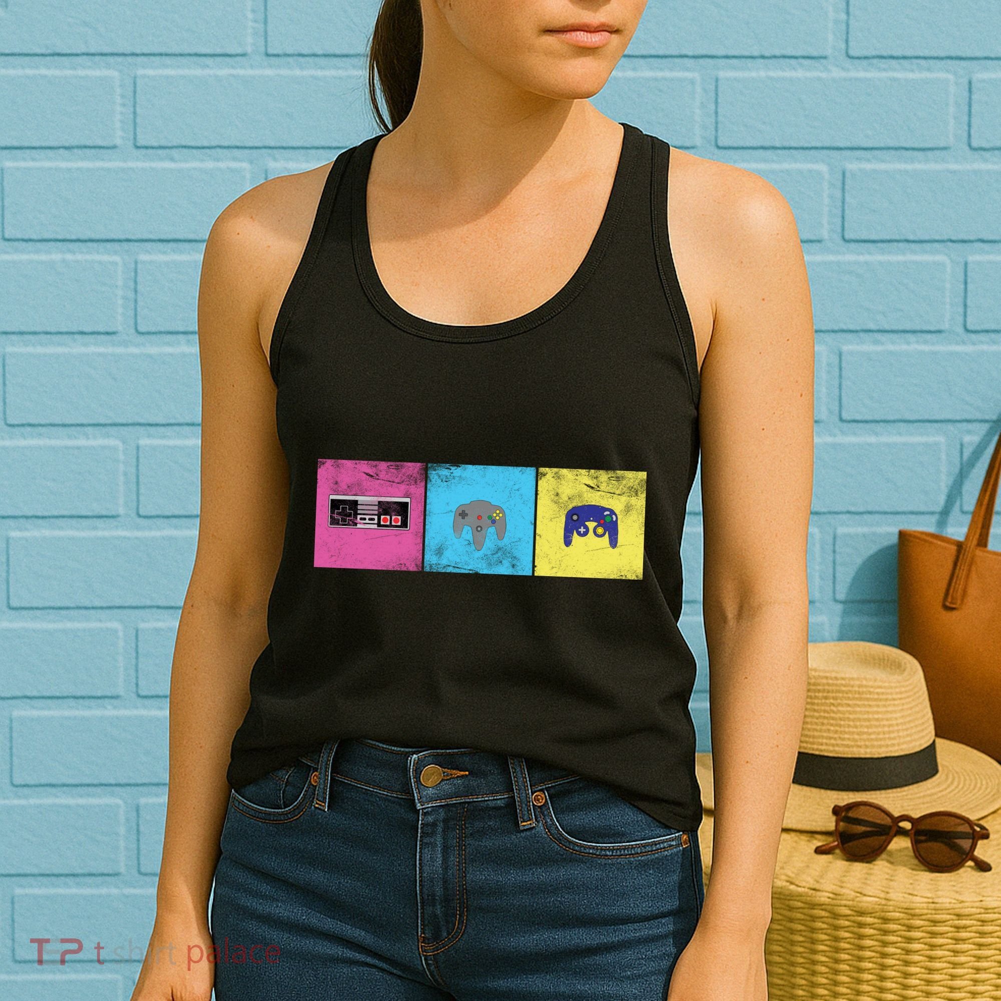 Retro Old School Gamer Women's Tank Top