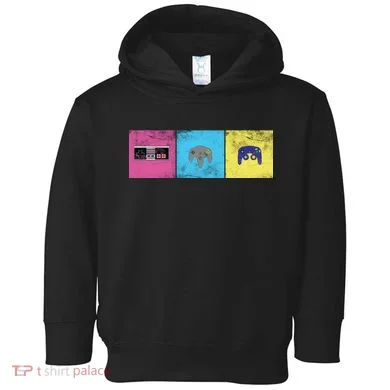 Retro Old School Gamer Toddler Hoodie